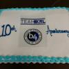 Cake celebrates 10th B4 program.