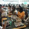 Students had lunch at the Harless Dining Hall at Marshall University on Day 1. Little Caesars Pizza donated lunch on Day 2.