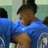 Landon Edwards listens to instructions during Day 2 of the 2017 B4 program June 3 at Marshall Recreation Center.