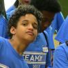 McKinley McClure and  William Whitfield look on during Day 2 of the 2017 B4 youth program at Marshall Recreation Center.