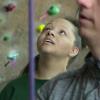 The rock wall at the MU Rec Center is one of the most popular aspects of the B4 program.